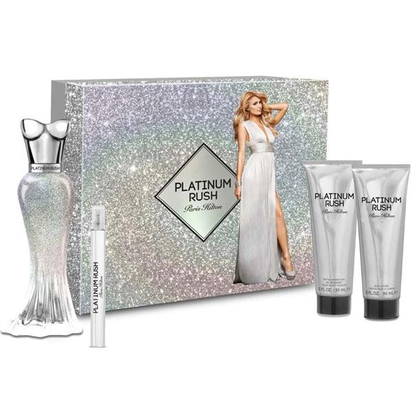 Estuche Paris Hilton Platinum Rush - 100 ml - EDP - Mujer